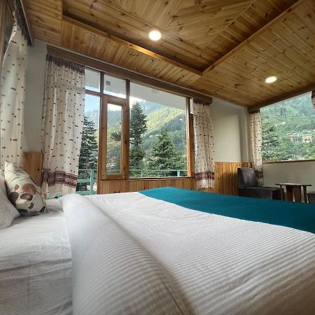 Hotel Mountain Majesty! Top-Rated Luxury Stay Amid Snowcapped Mountains With Balcony And Riverside Calm Manali  Exterior photo