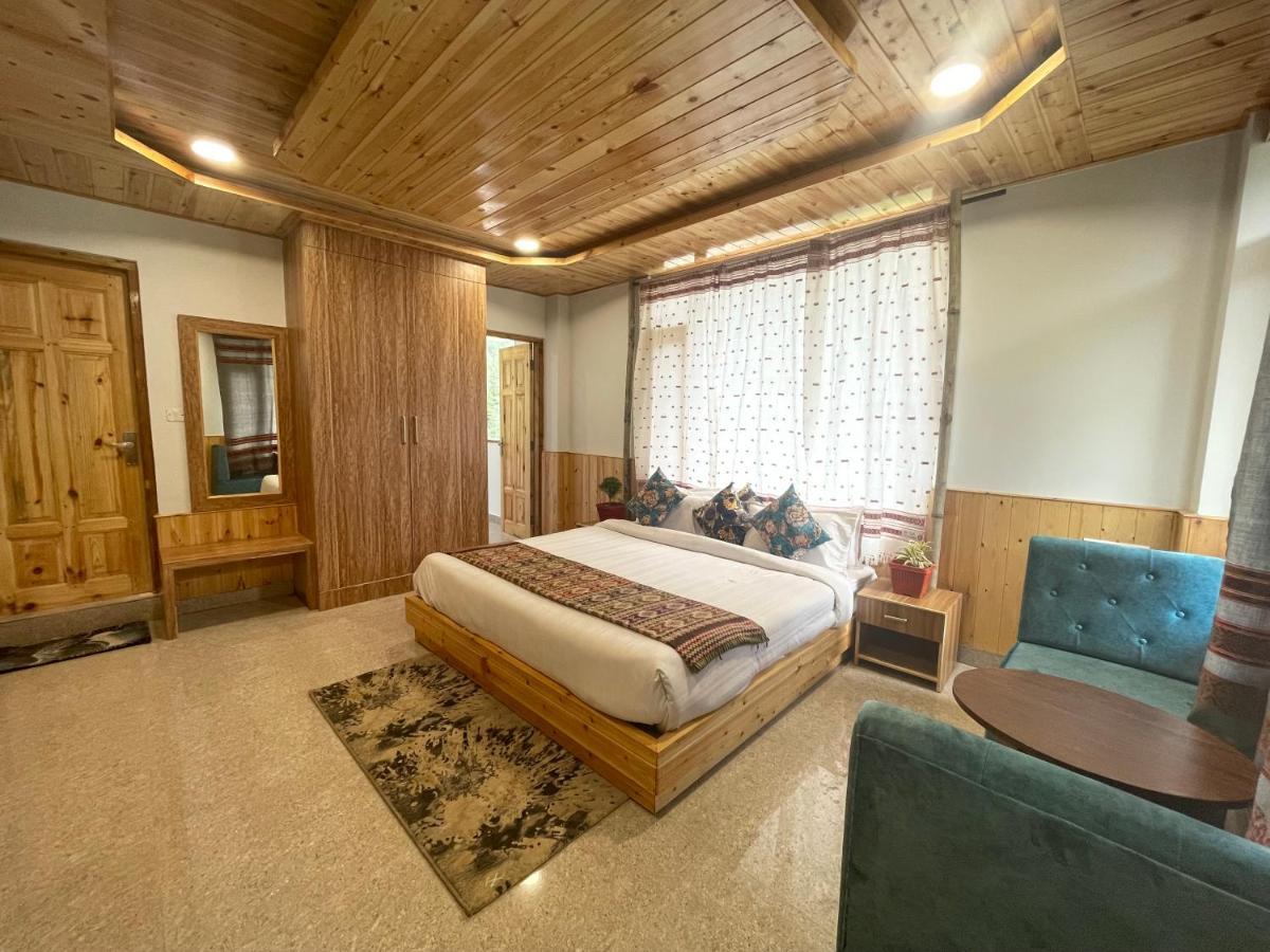 Hotel Mountain Majesty! Top-Rated Luxury Stay Amid Snowcapped Mountains With Balcony And Riverside Calm Manali  Exterior photo