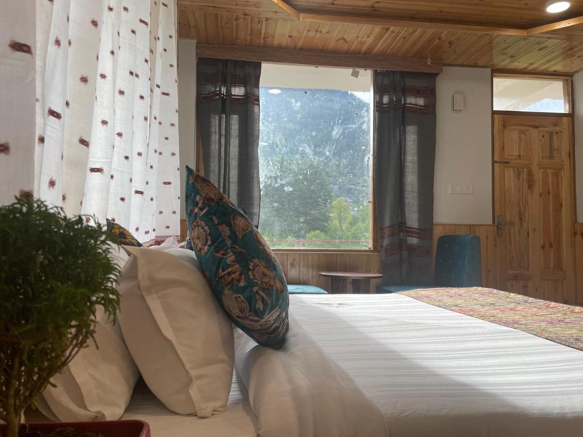 Hotel Mountain Majesty! Top-Rated Luxury Stay Amid Snowcapped Mountains With Balcony And Riverside Calm Manali  Exterior photo